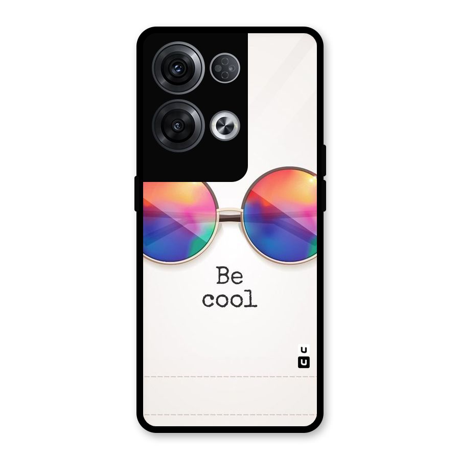 Be Cool Glass Back Case for Oppo Reno8 Pro 5G