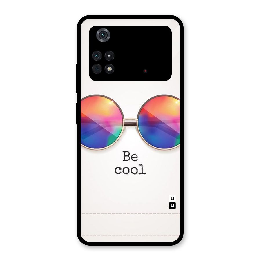Be Cool Glass Back Case for Poco M4 Pro 4G