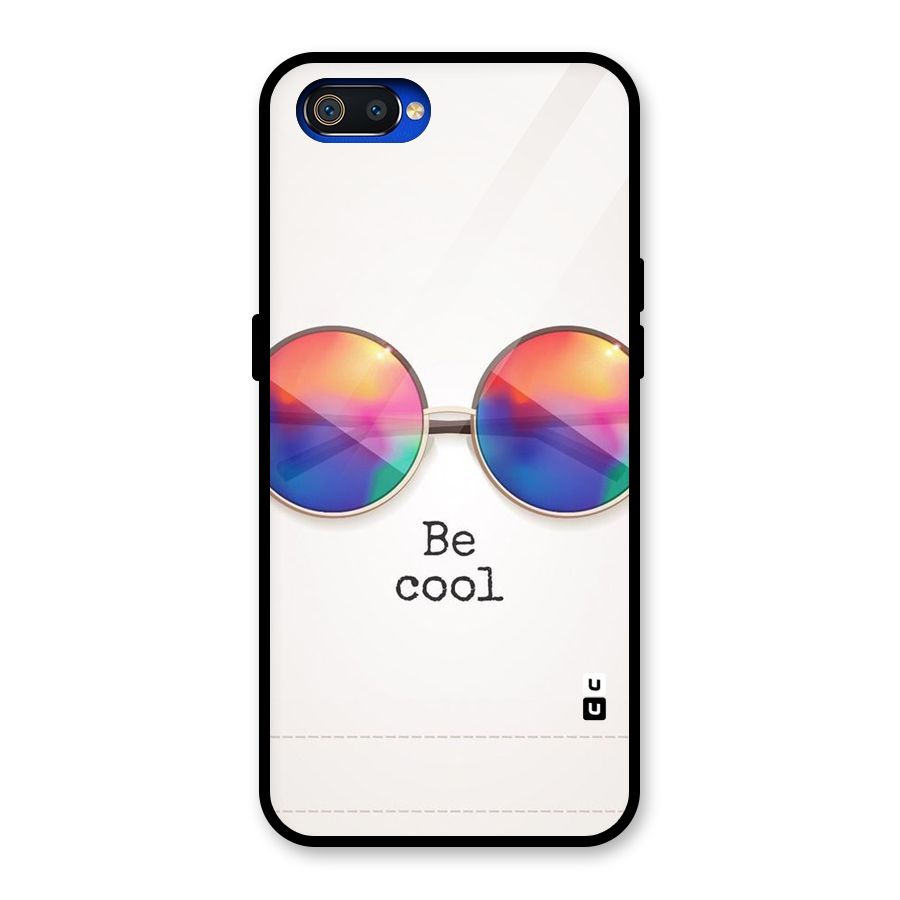 Be Cool Glass Back Case for Realme C2