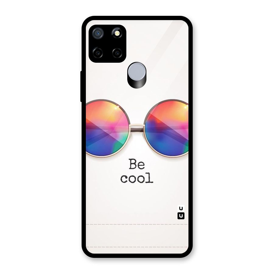 Be Cool Glass Back Case for Realme Narzo 30A
