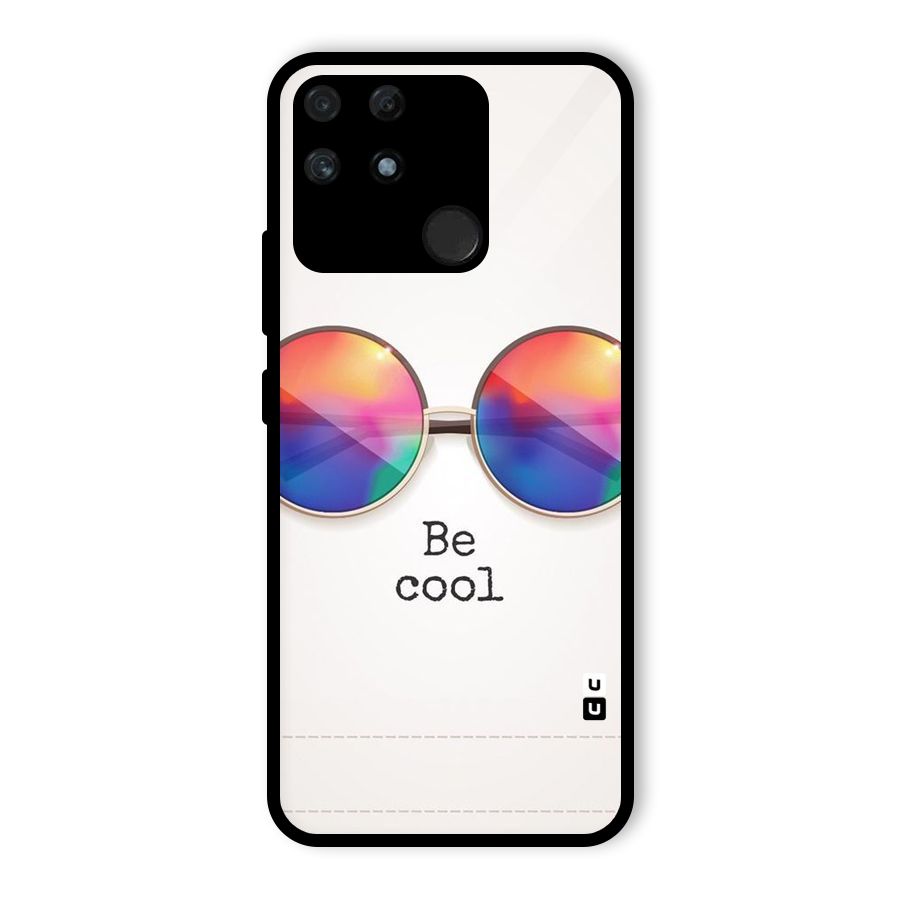 Be Cool Glass Back Case for Realme Narzo 50A