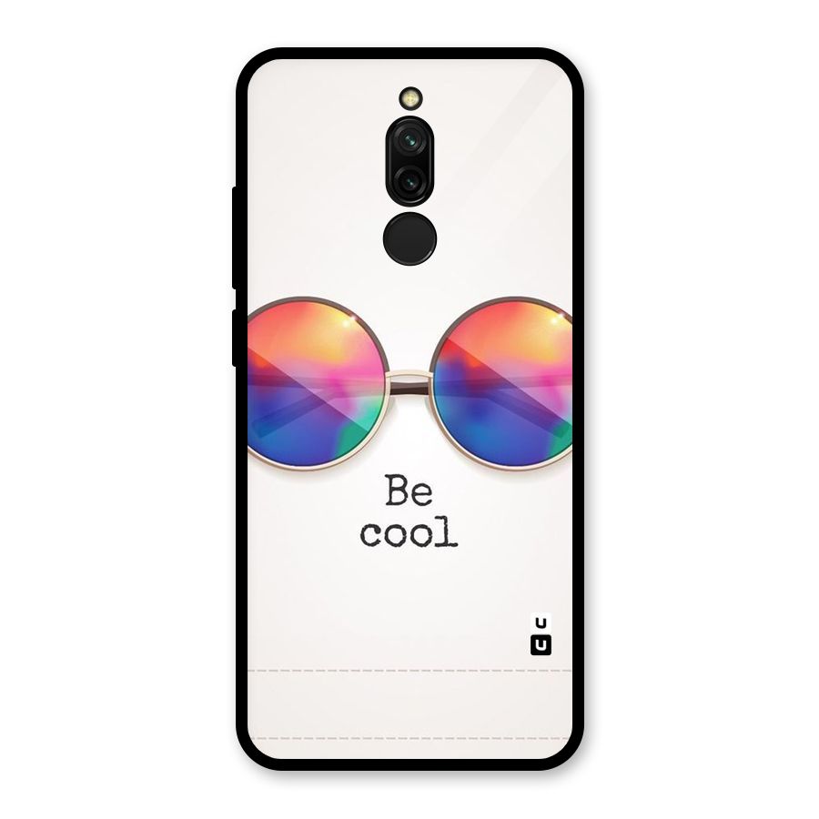 Be Cool Glass Back Case for Redmi 8