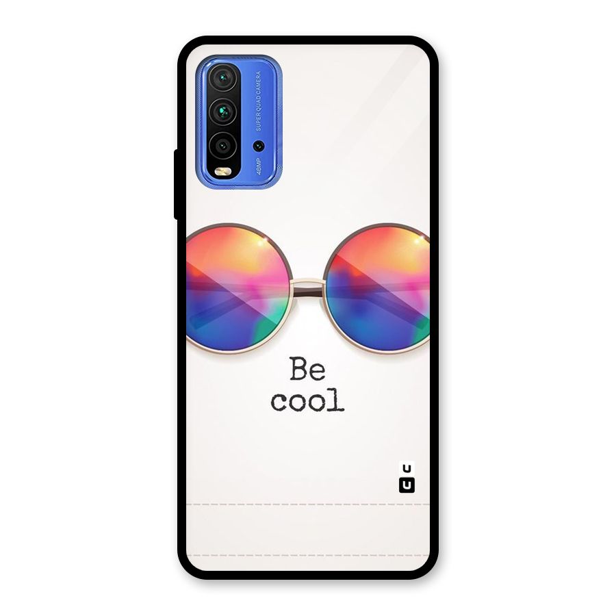 Be Cool Glass Back Case for Redmi 9 Power