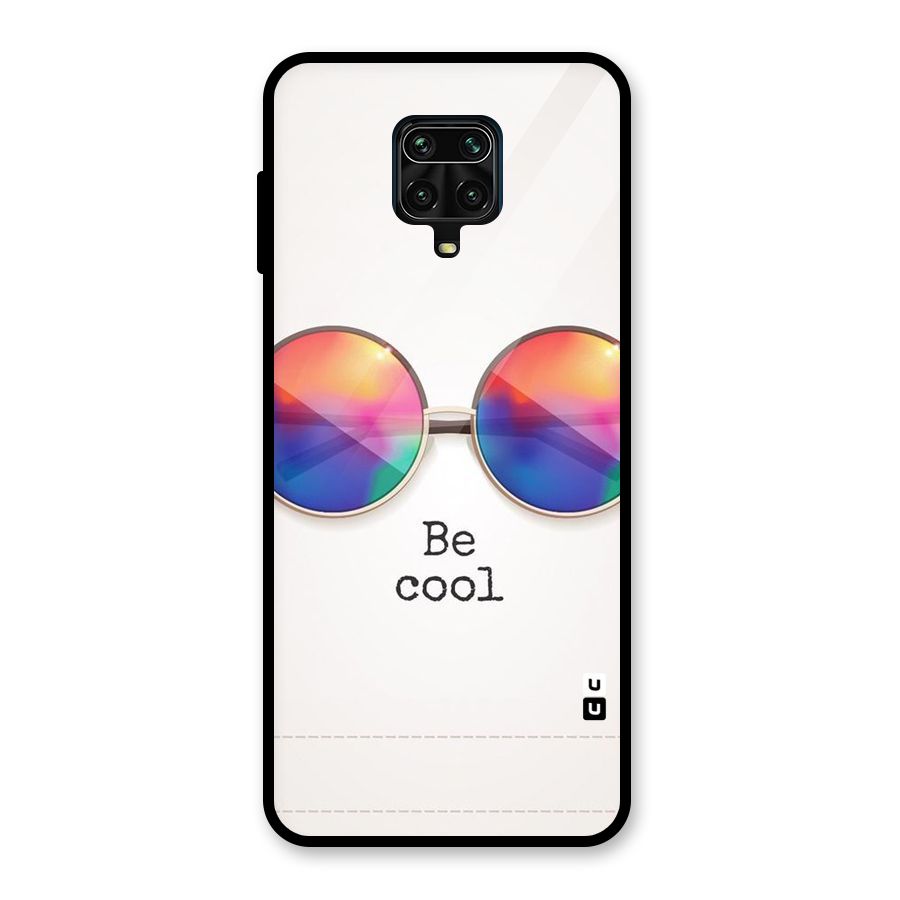 Be Cool Glass Back Case for Redmi Note 9 Pro