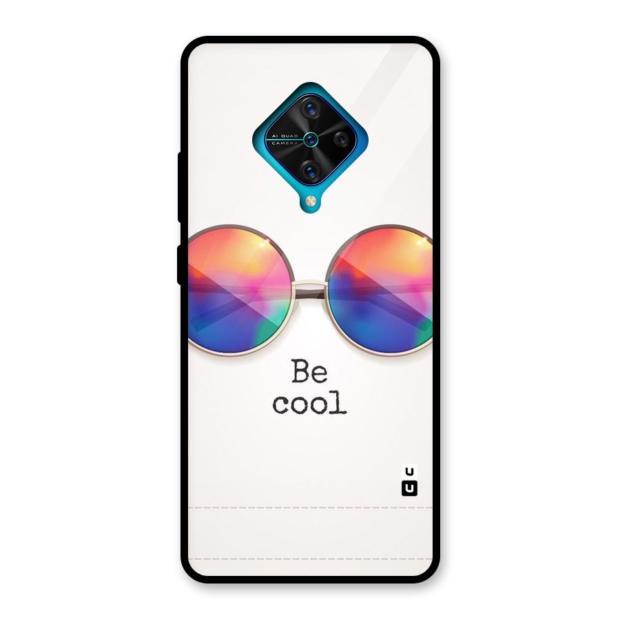 Be Cool Glass Back Case for Vivo S1 Pro
