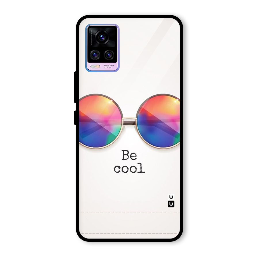 Be Cool Glass Back Case for Vivo V20 Pro