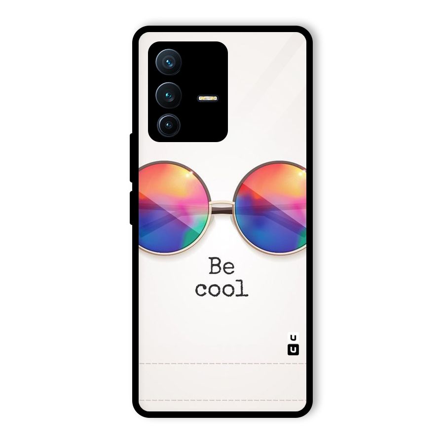 Be Cool Glass Back Case for Vivo V23 Pro
