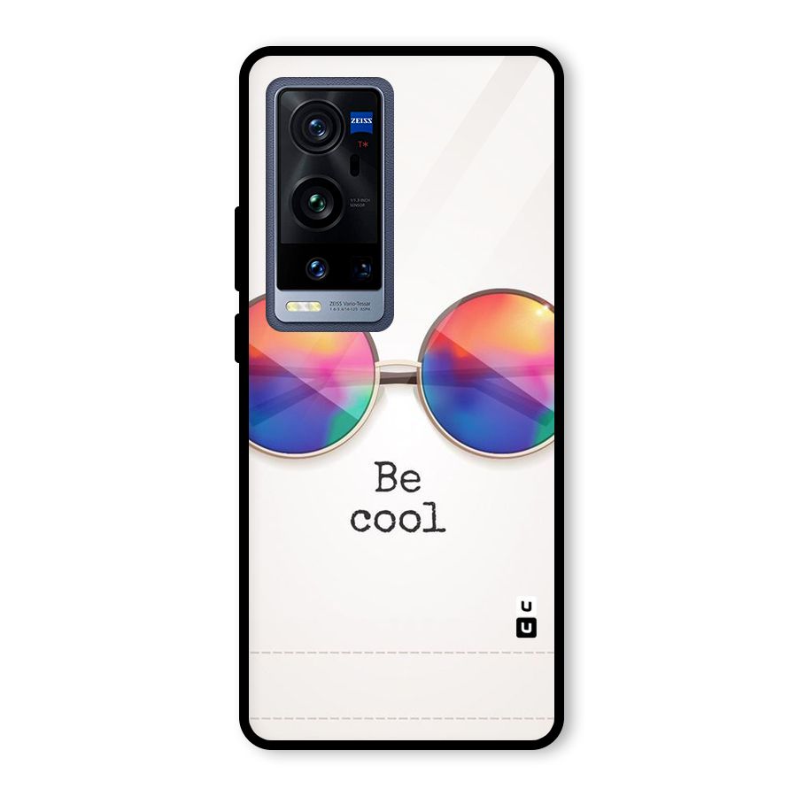 Be Cool Glass Back Case for Vivo X60 Pro Plus