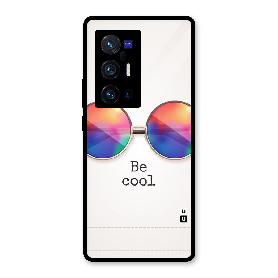 Be Cool Glass Back Case for Vivo X70 Pro Plus