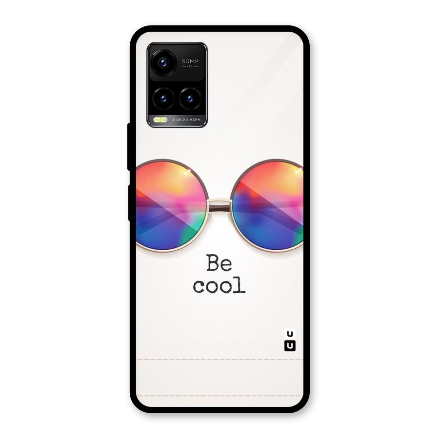 Be Cool Glass Back Case for Vivo Y21T