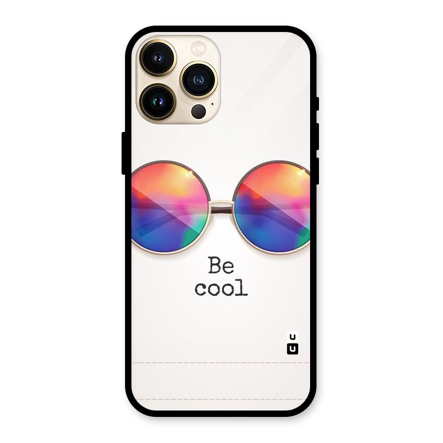 Be Cool Glass Back Case for iPhone 13 Pro Max