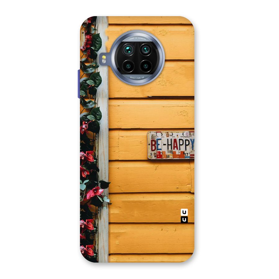 Be Happy Yellow Wall Back Case for Mi 10i