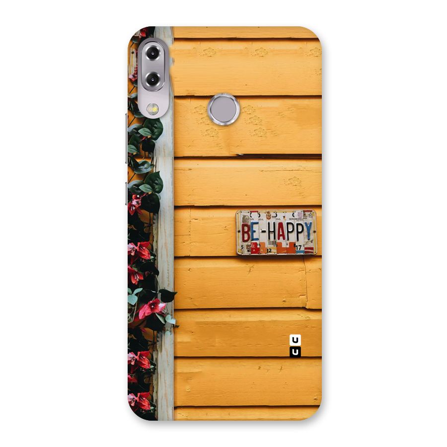 Be Happy Yellow Wall Back Case for Zenfone 5Z