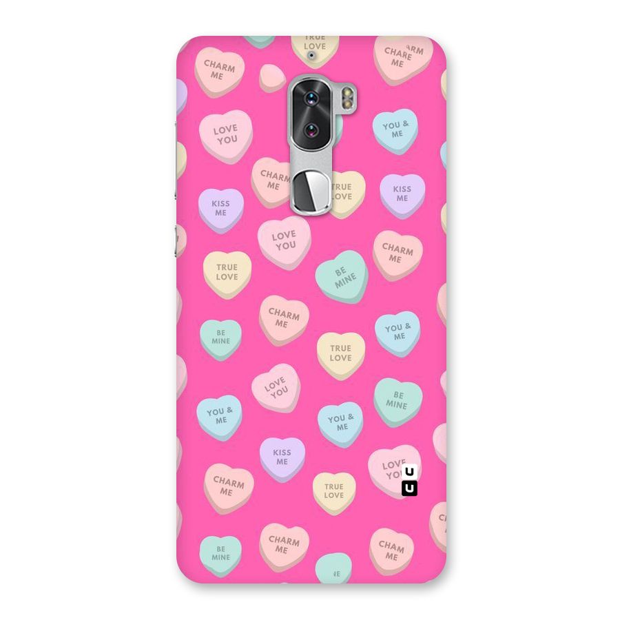 Be Mine Hearts Pattern Back Case for Coolpad Cool 1