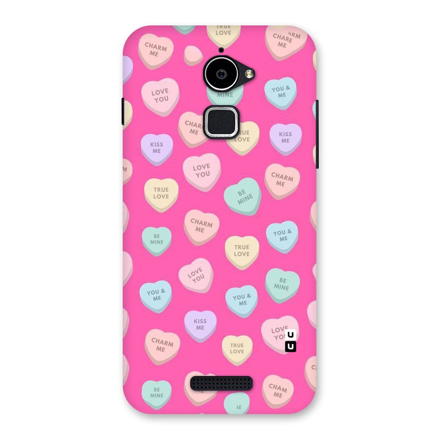 Be Mine Hearts Pattern Back Case for Coolpad Note 3 Lite