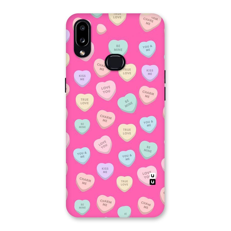 Be Mine Hearts Pattern Back Case for Galaxy A10s