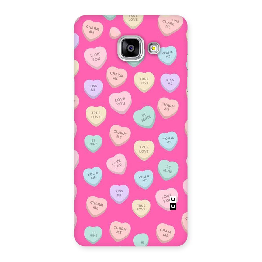 Be Mine Hearts Pattern Back Case for Galaxy A5 2016