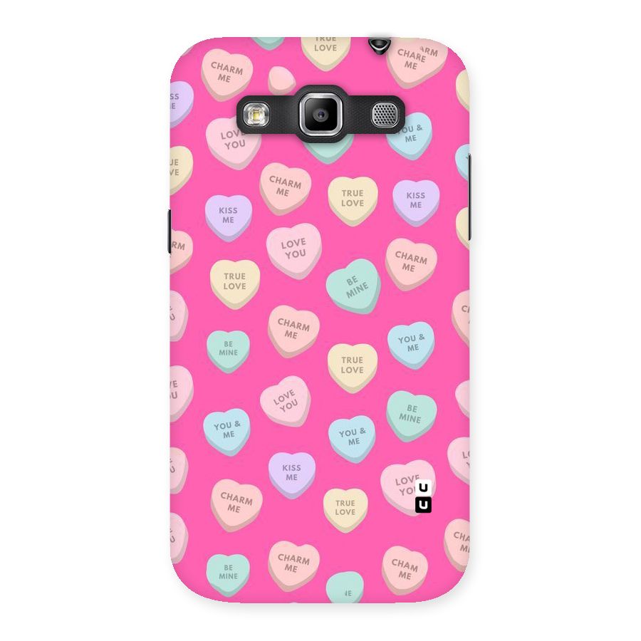 Be Mine Hearts Pattern Back Case for Galaxy Grand Quattro