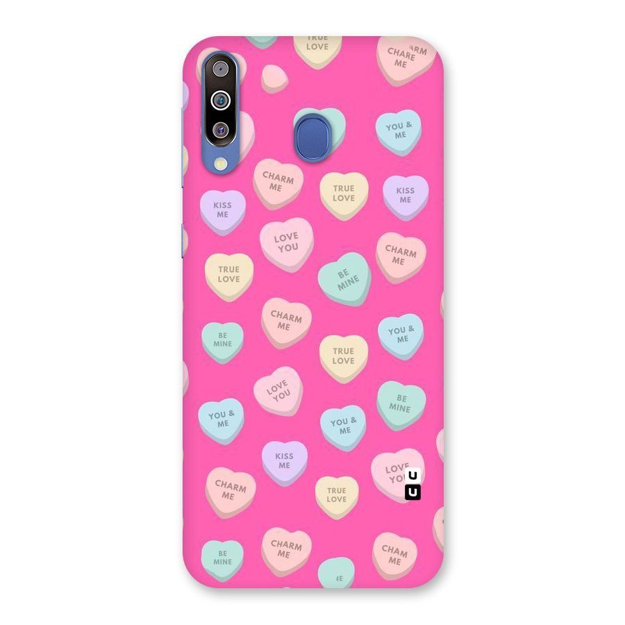 Be Mine Hearts Pattern Back Case for Galaxy M30