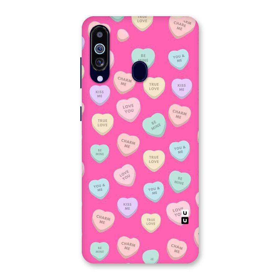 Be Mine Hearts Pattern Back Case for Galaxy M40