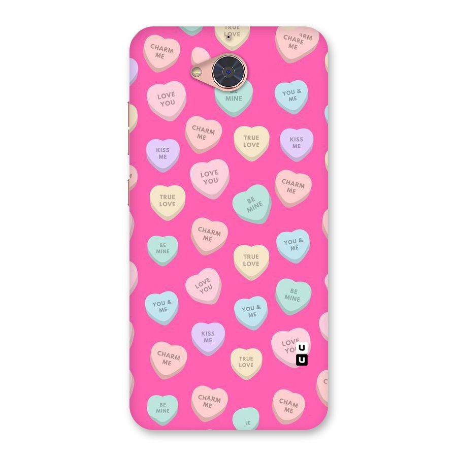Be Mine Hearts Pattern Back Case for Gionee S6 Pro