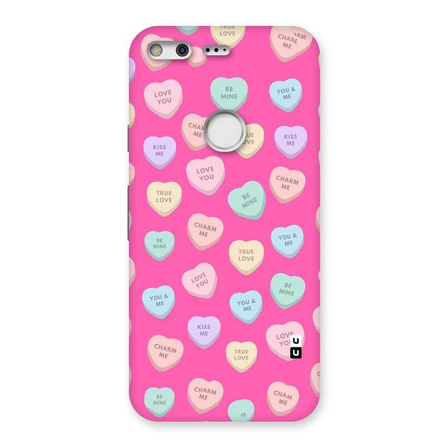 Be Mine Hearts Pattern Back Case for Google Pixel