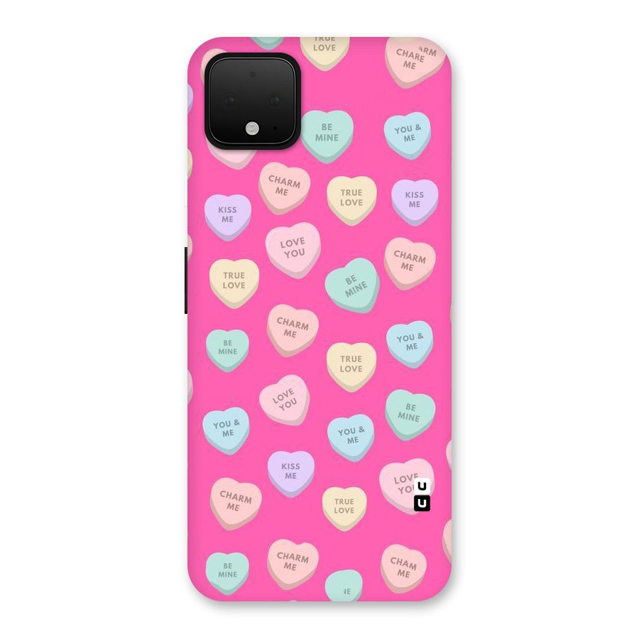 Be Mine Hearts Pattern Back Case for Google Pixel 4 XL