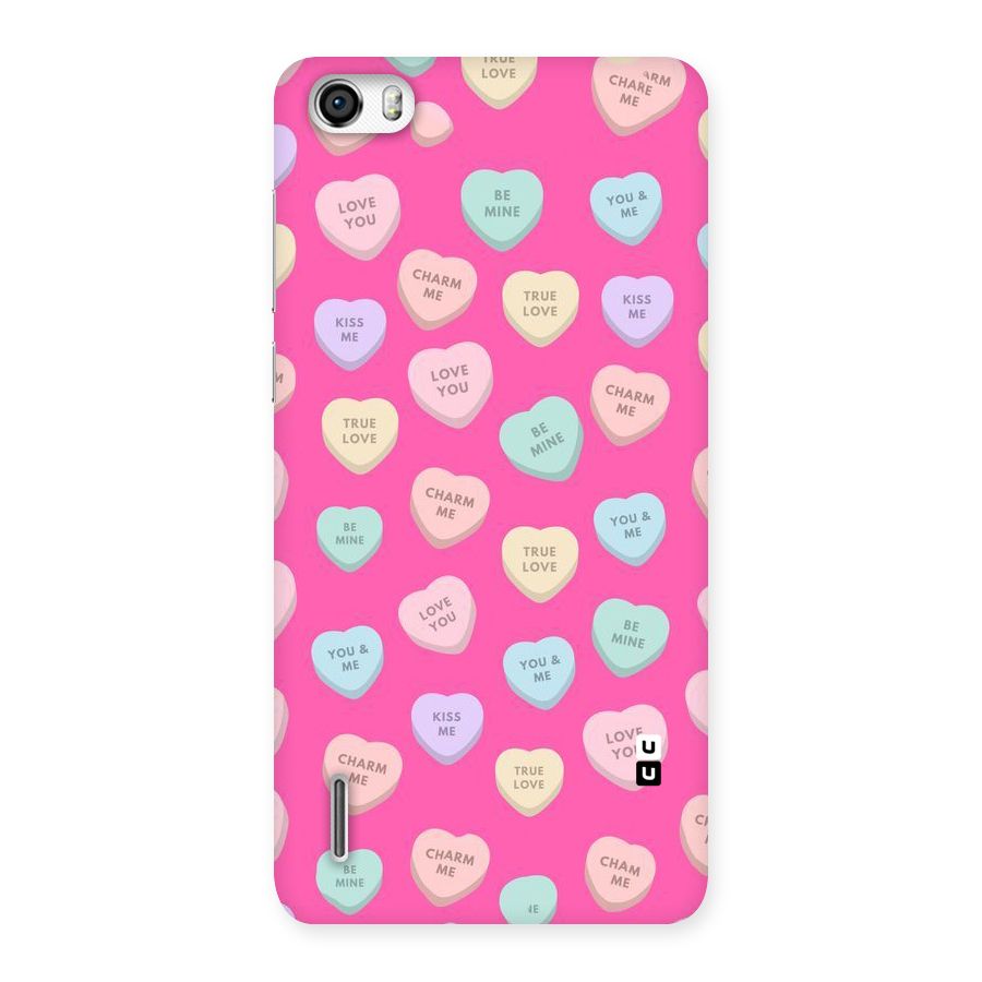 Be Mine Hearts Pattern Back Case for Honor 6