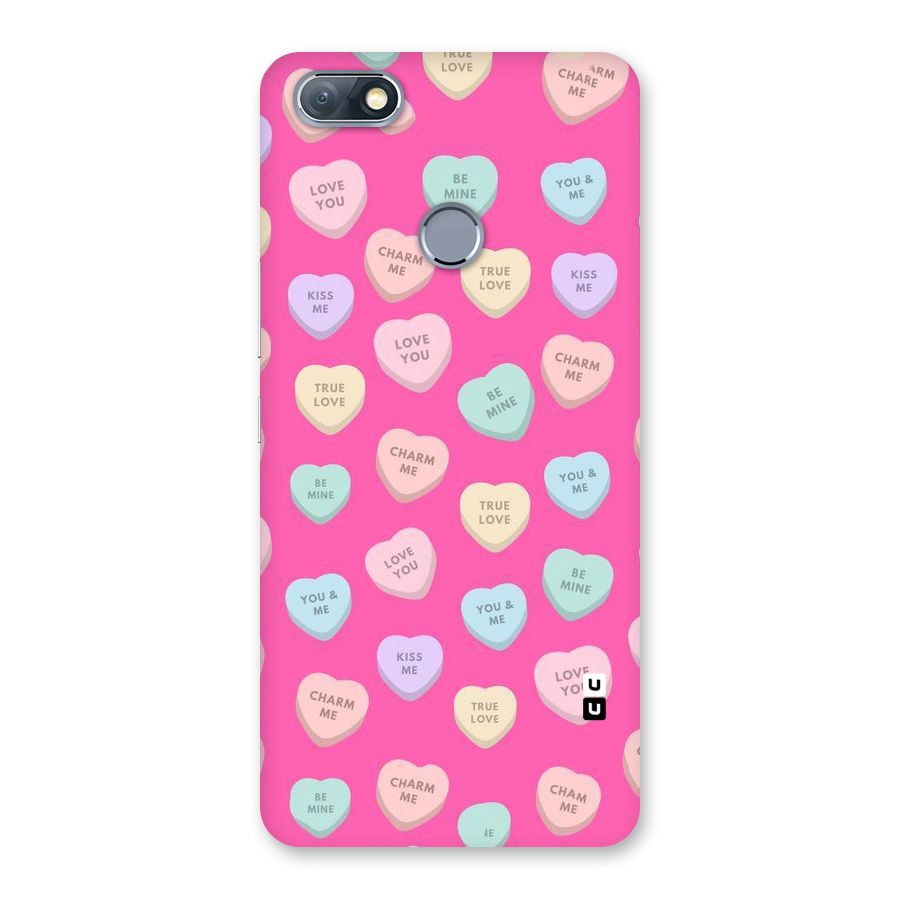 Be Mine Hearts Pattern Back Case for Infinix Note 5