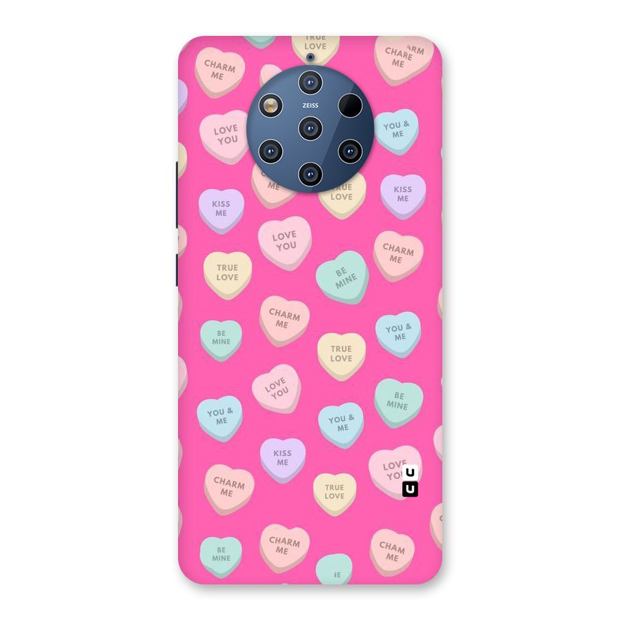 Be Mine Hearts Pattern Back Case for Nokia 9 PureView
