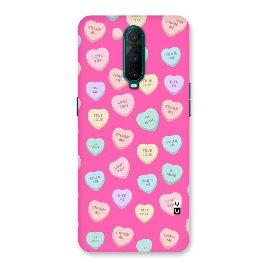 Be Mine Hearts Pattern Back Case for Oppo R17 Pro