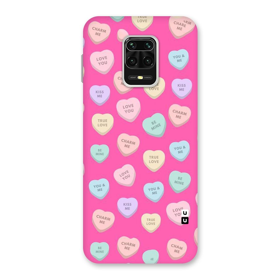 Be Mine Hearts Pattern Back Case for Poco M2 Pro