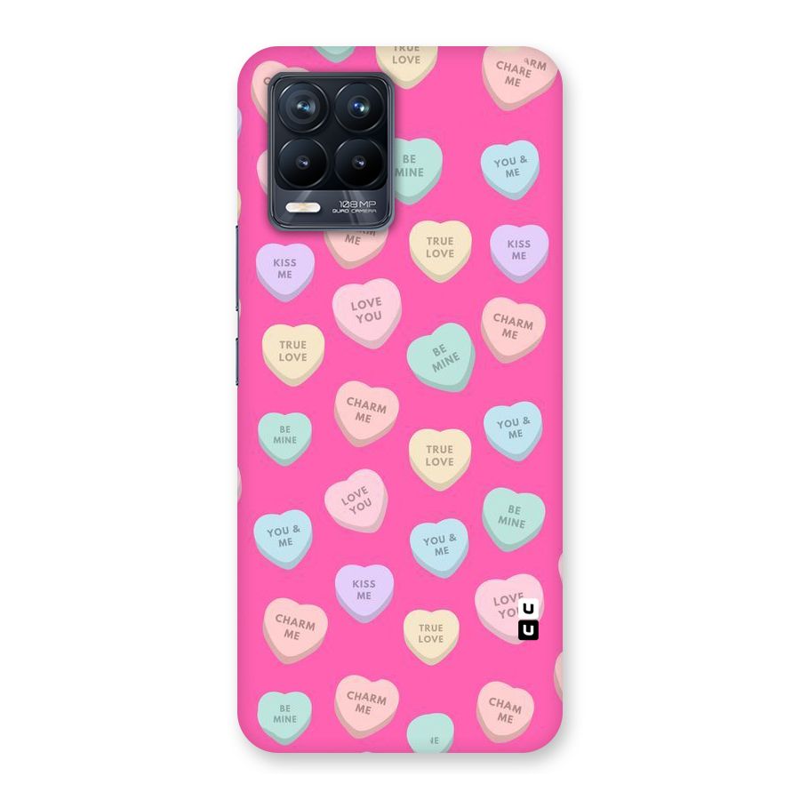 Be Mine Hearts Pattern Back Case for Realme 8 Pro