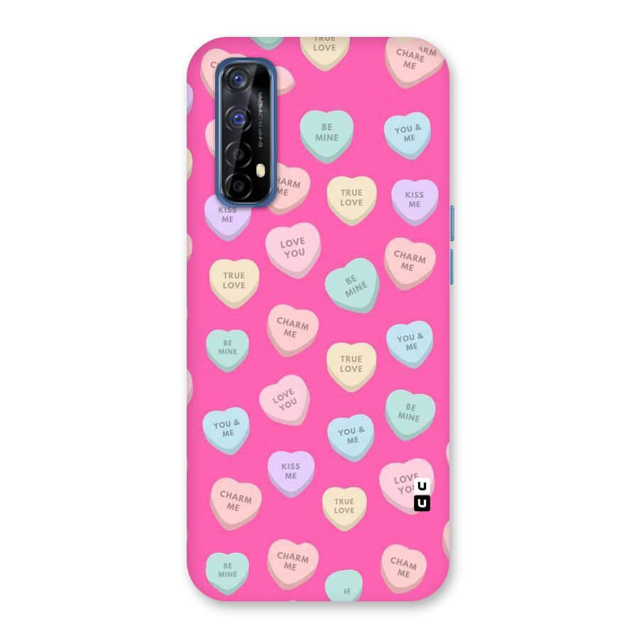 Be Mine Hearts Pattern Back Case for Realme Narzo 20 Pro