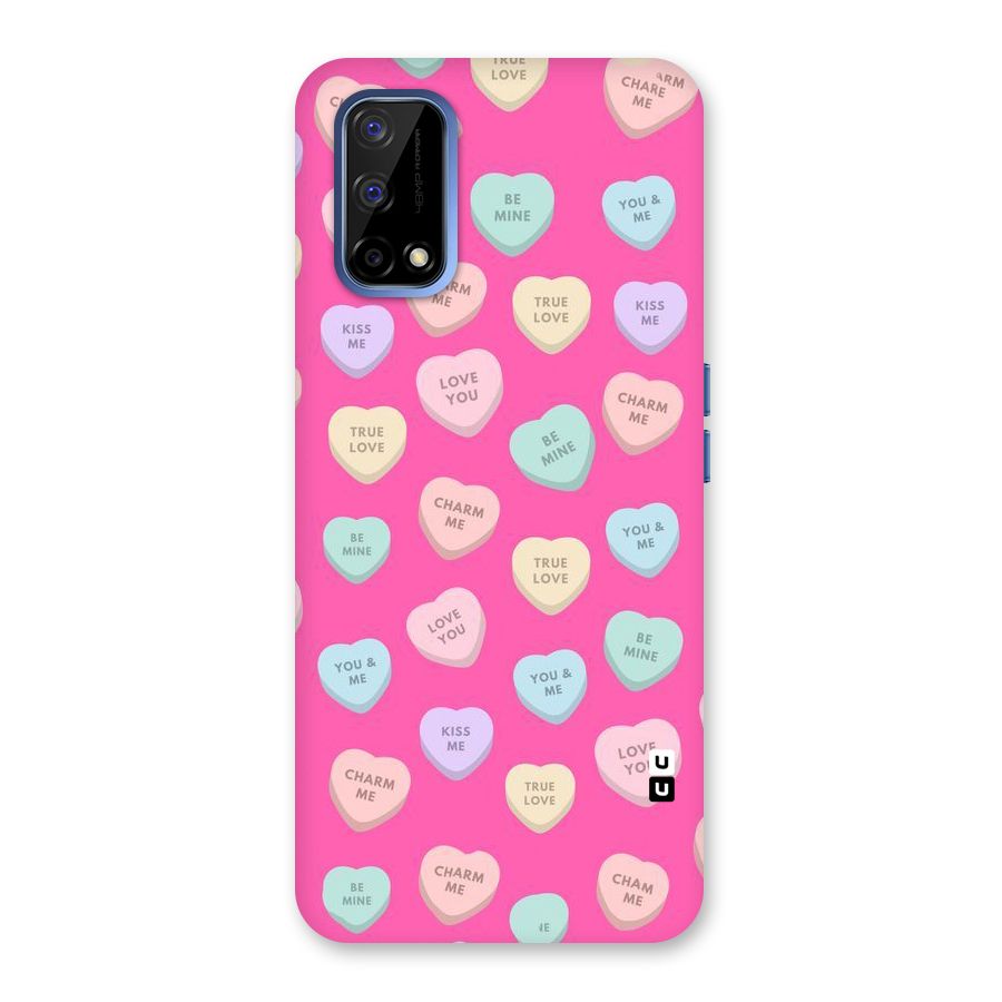Be Mine Hearts Pattern Back Case for Realme Narzo 30 Pro