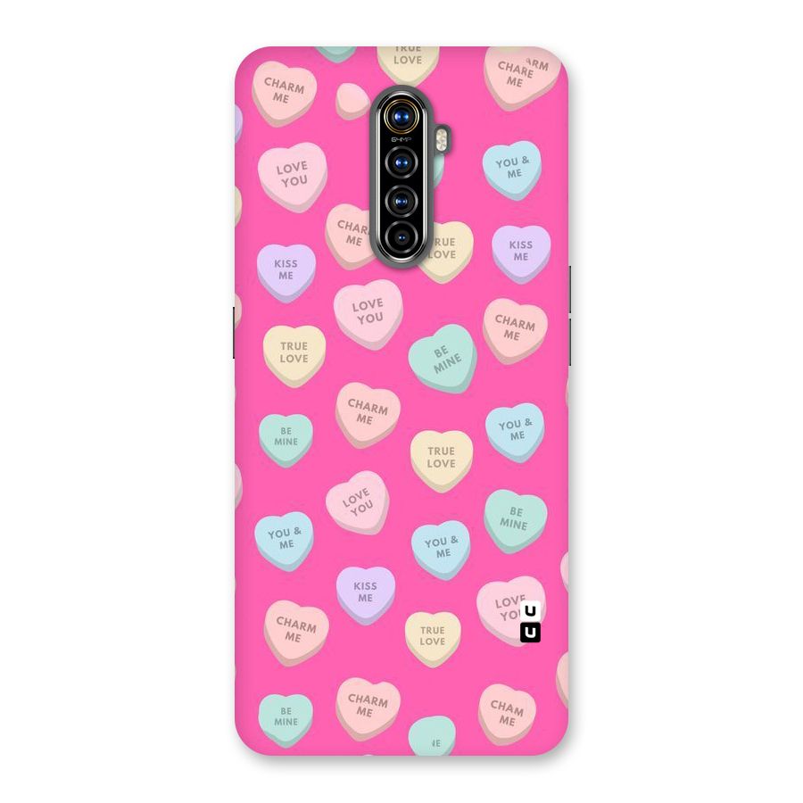 Be Mine Hearts Pattern Back Case for Realme X2 Pro