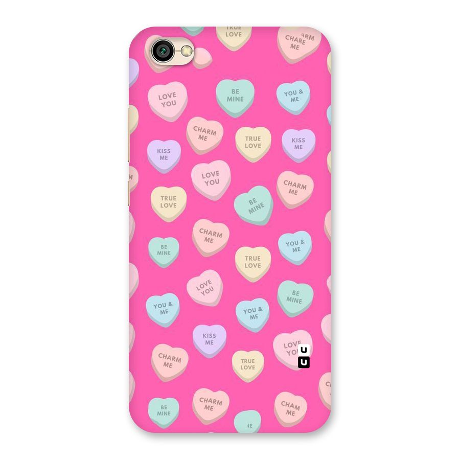 Be Mine Hearts Pattern Back Case for Redmi Y1 Lite