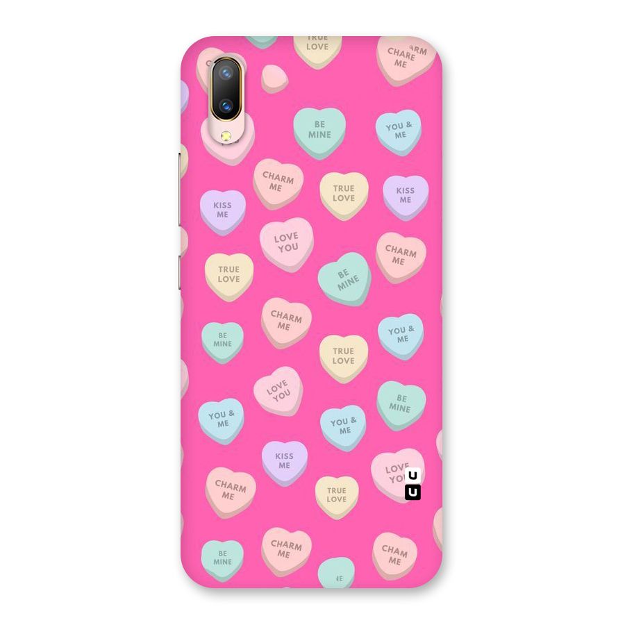 Be Mine Hearts Pattern Back Case for Vivo V11 Pro