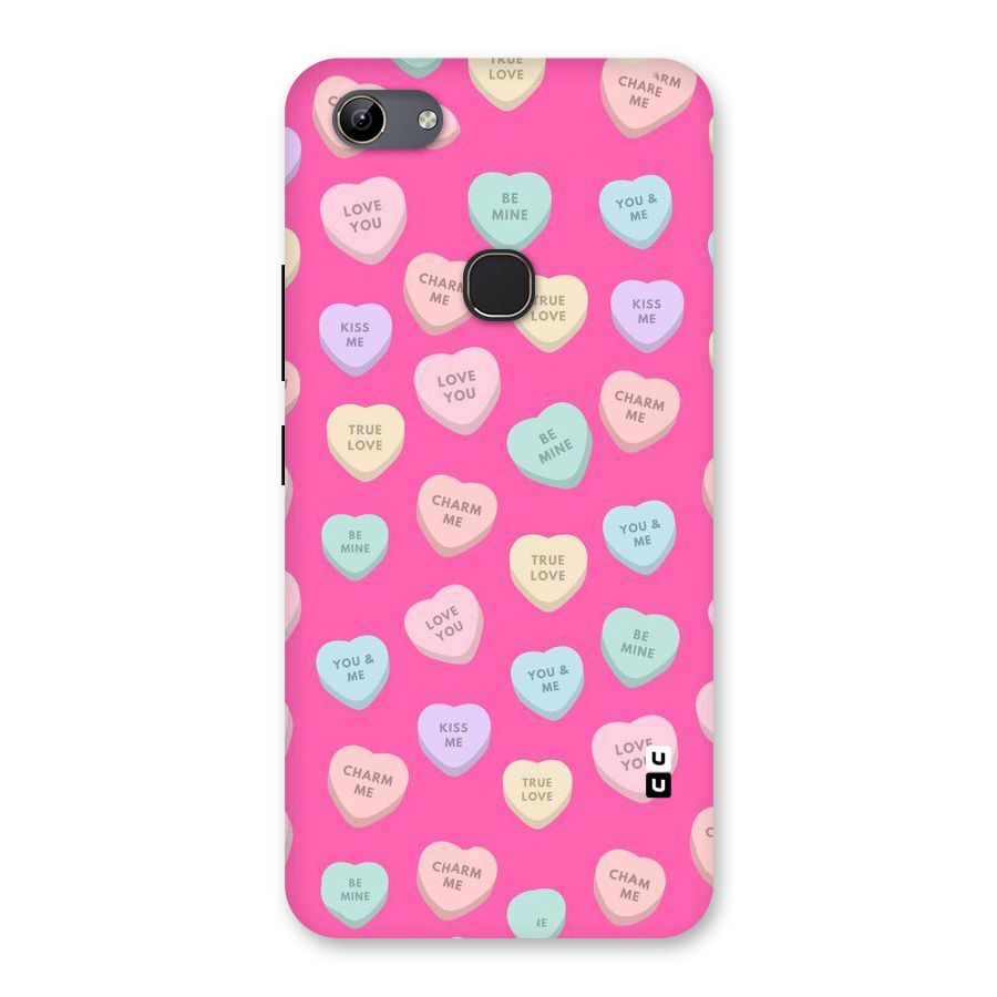 Be Mine Hearts Pattern Back Case for Vivo Y81