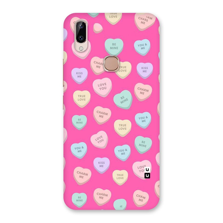 Be Mine Hearts Pattern Back Case for Vivo Y83 Pro