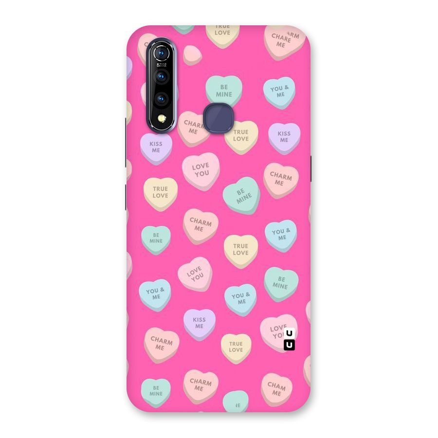 Be Mine Hearts Pattern Back Case for Vivo Z1 Pro