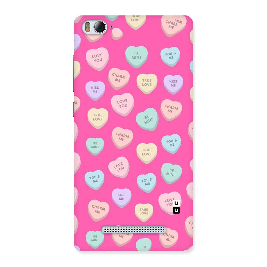 Be Mine Hearts Pattern Back Case for Xiaomi Mi4i