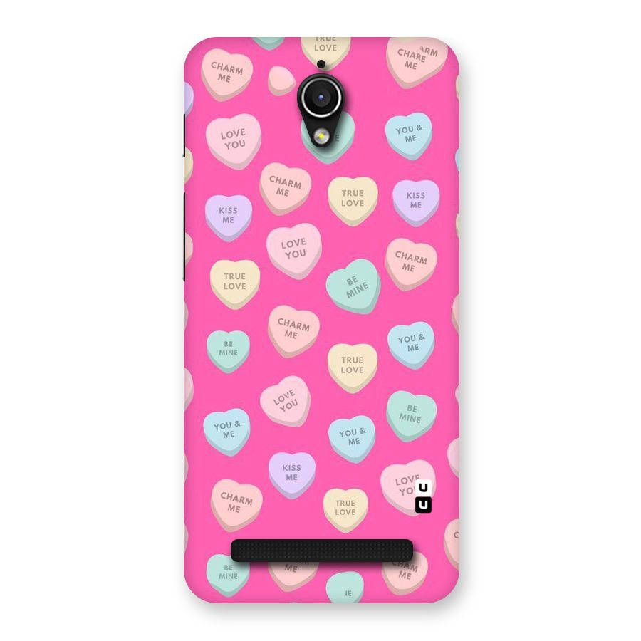 Be Mine Hearts Pattern Back Case for Zenfone Go