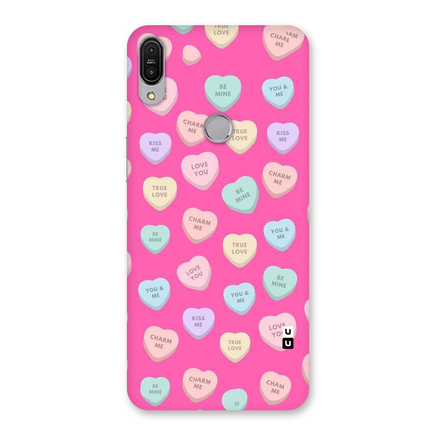 Be Mine Hearts Pattern Back Case for Zenfone Max Pro M1