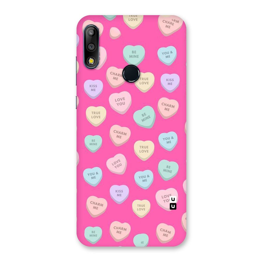 Be Mine Hearts Pattern Back Case for Zenfone Max Pro M2
