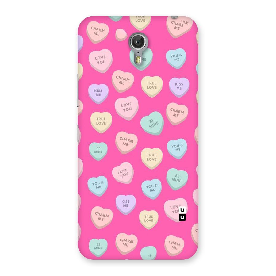 Be Mine Hearts Pattern Back Case for Zuk Z1