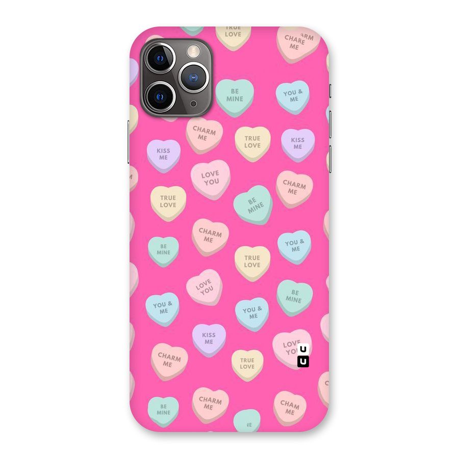 Be Mine Hearts Pattern Back Case for iPhone 11 Pro Max