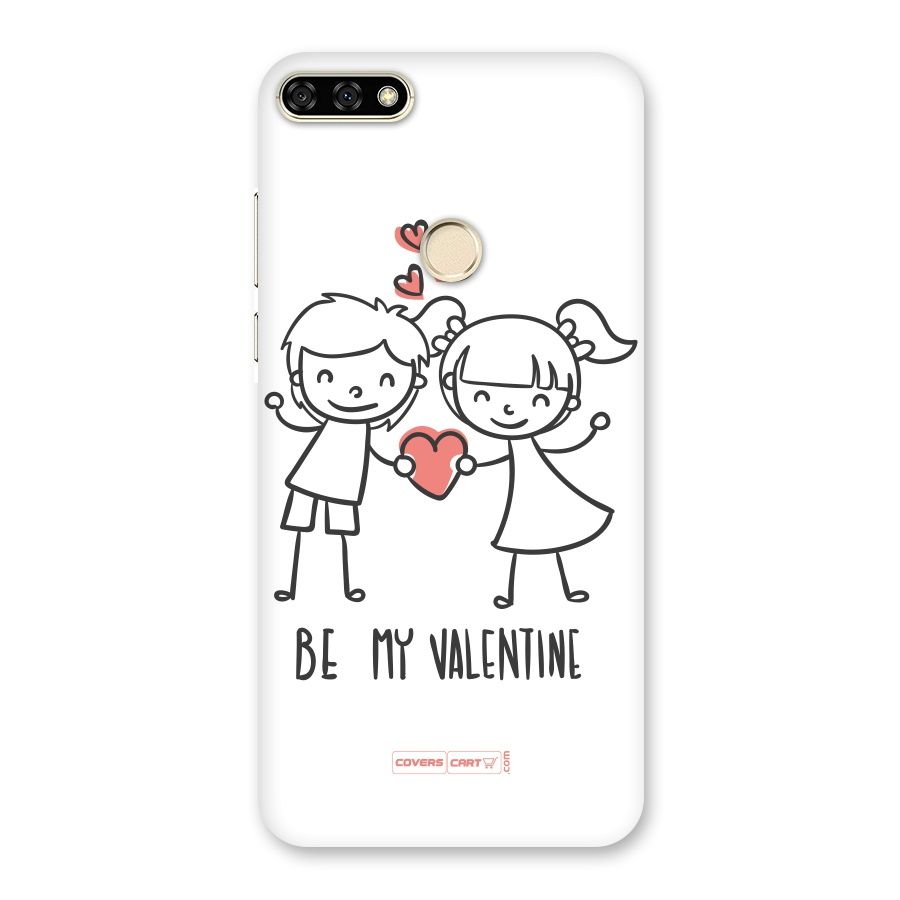 Be My Valentine Back Case for Honor 7A