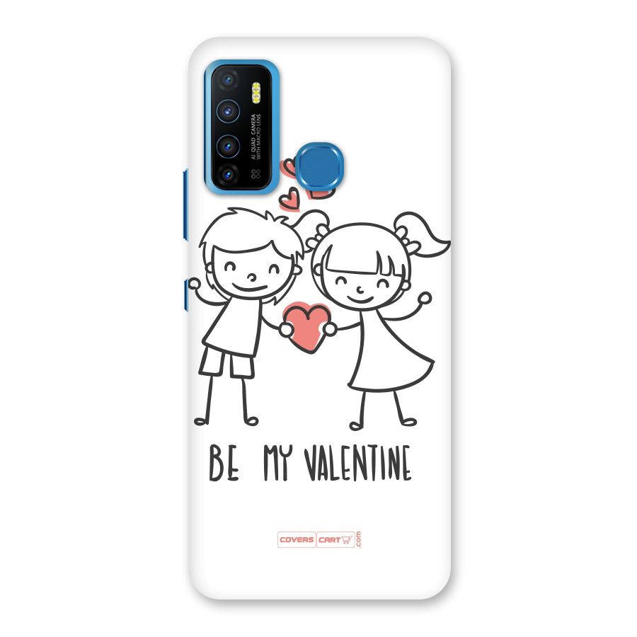 Be My Valentine Back Case for Infinix Hot 9