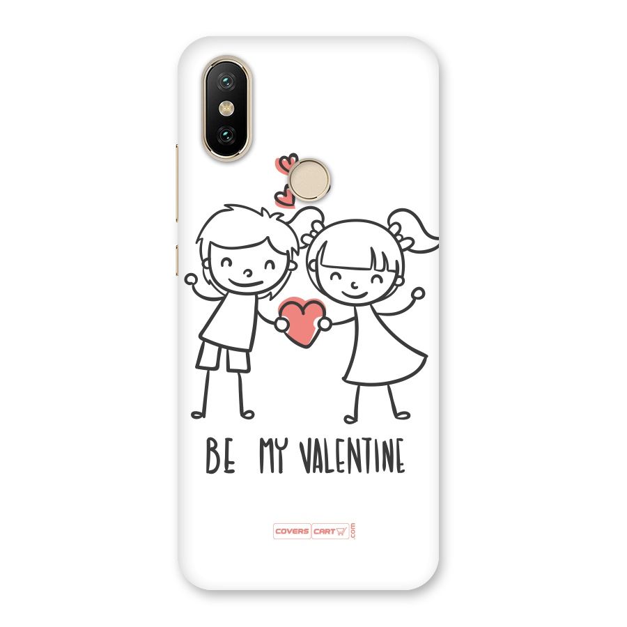 Be My Valentine Back Case for Mi A2